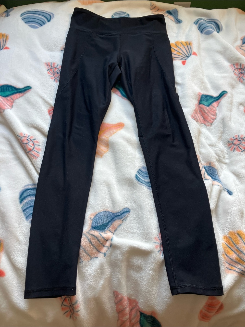 Old Navy Black Kids Leggings - Stretch Active Pants